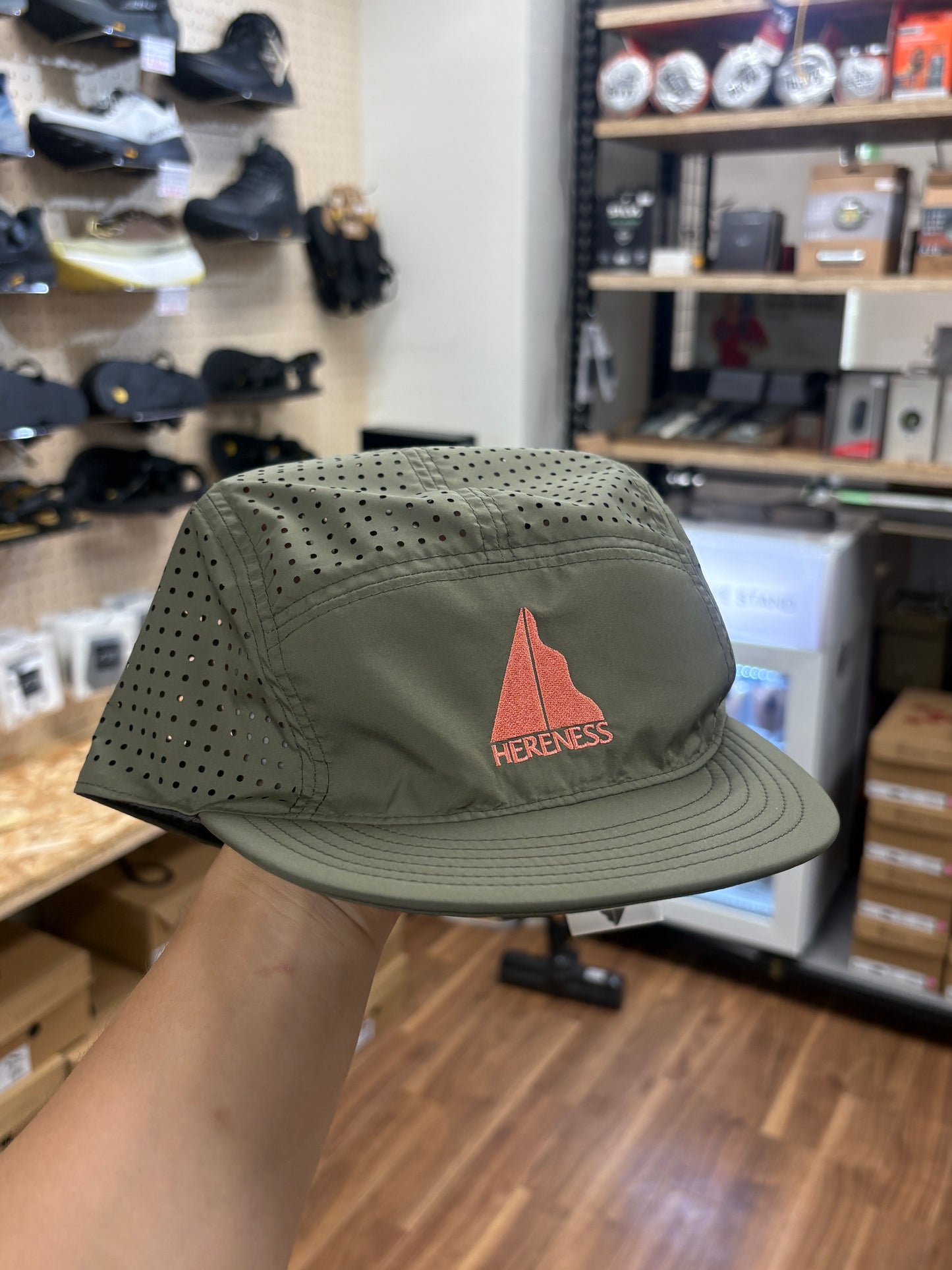 Hereness FOCUS CAP OLIVE GREEN